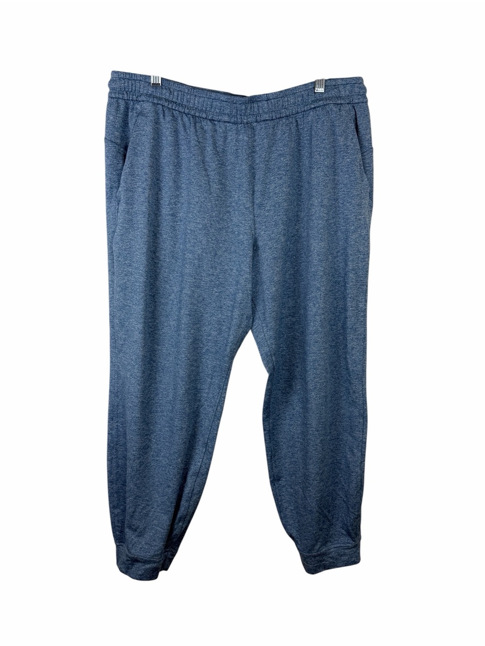 Lululemon Soft Jersey Joggers Heather Blue Classic Fit Mid Rise